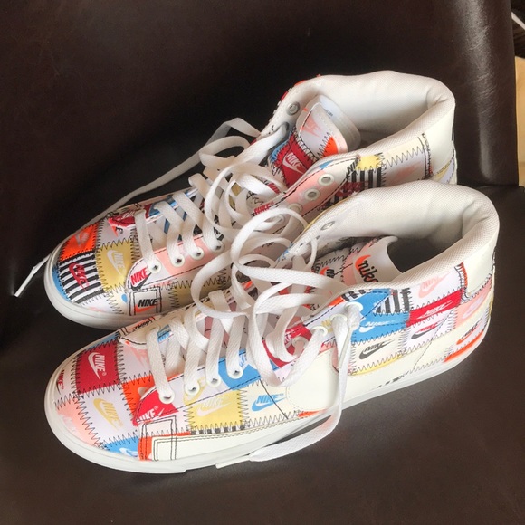 nike mid blazer patchwork